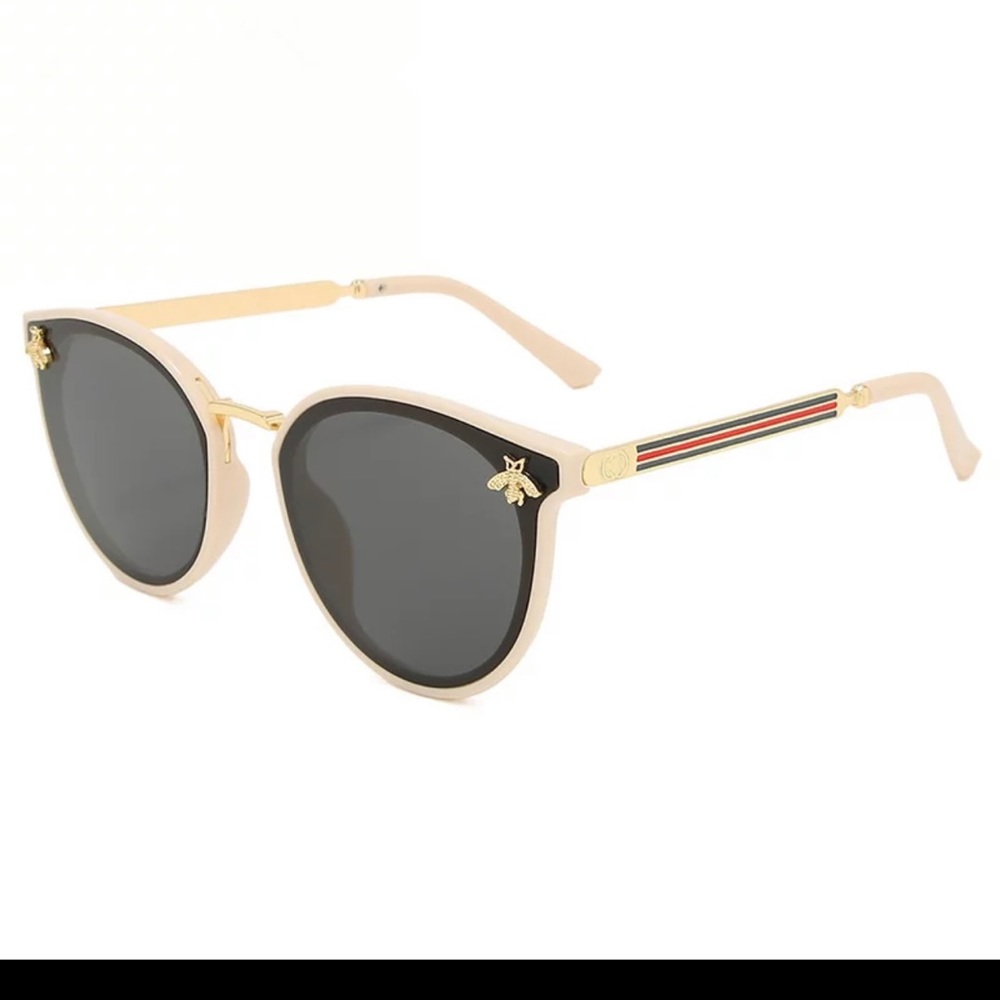 Luxury  Glasses Little bee Fashion -White frame
